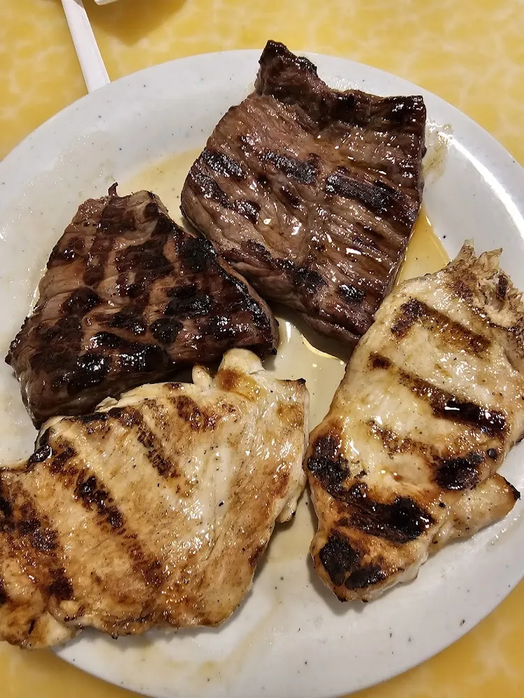 Steak and Chicken